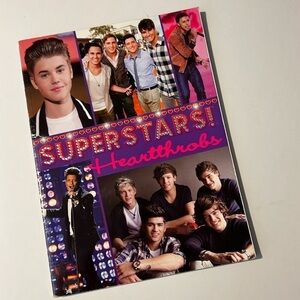 Time Super Star Heartthrobs Vintage Magazine